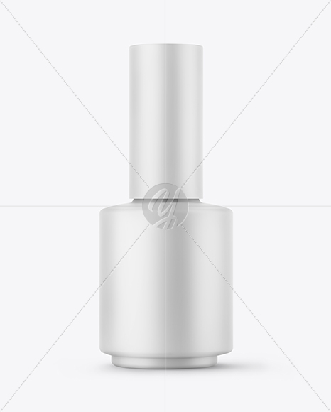 Matte Nail Polish Bottle Mockup
