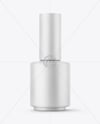 Matte Nail Polish Bottle Mockup