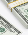 Money Stack and Banknote Mockup