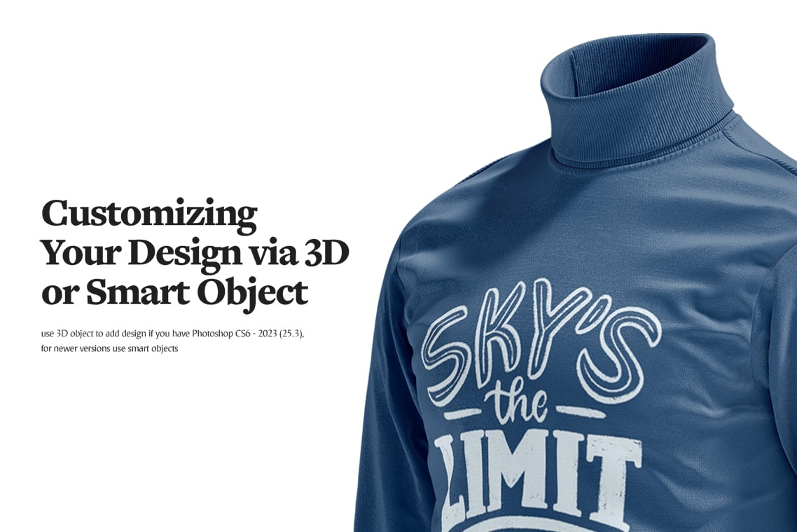 Turtleneck Sweater Mockups Set