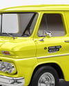 Retro Panel Van Mockup - Half Side View