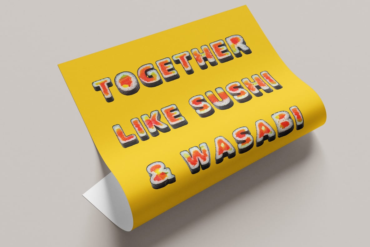 Sushi Font