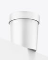 Matte Ice Cream Cup Mockup