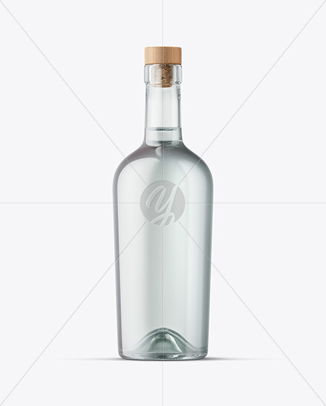 Dry Gin Bottle Mockup