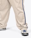 Black Man Wearing a Full Baseball Kit Mockup