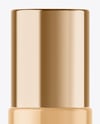 Clear Glass Cosmetic Bottle with Pump Mockup