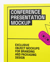 Conference Presentation Backdrop Mockup