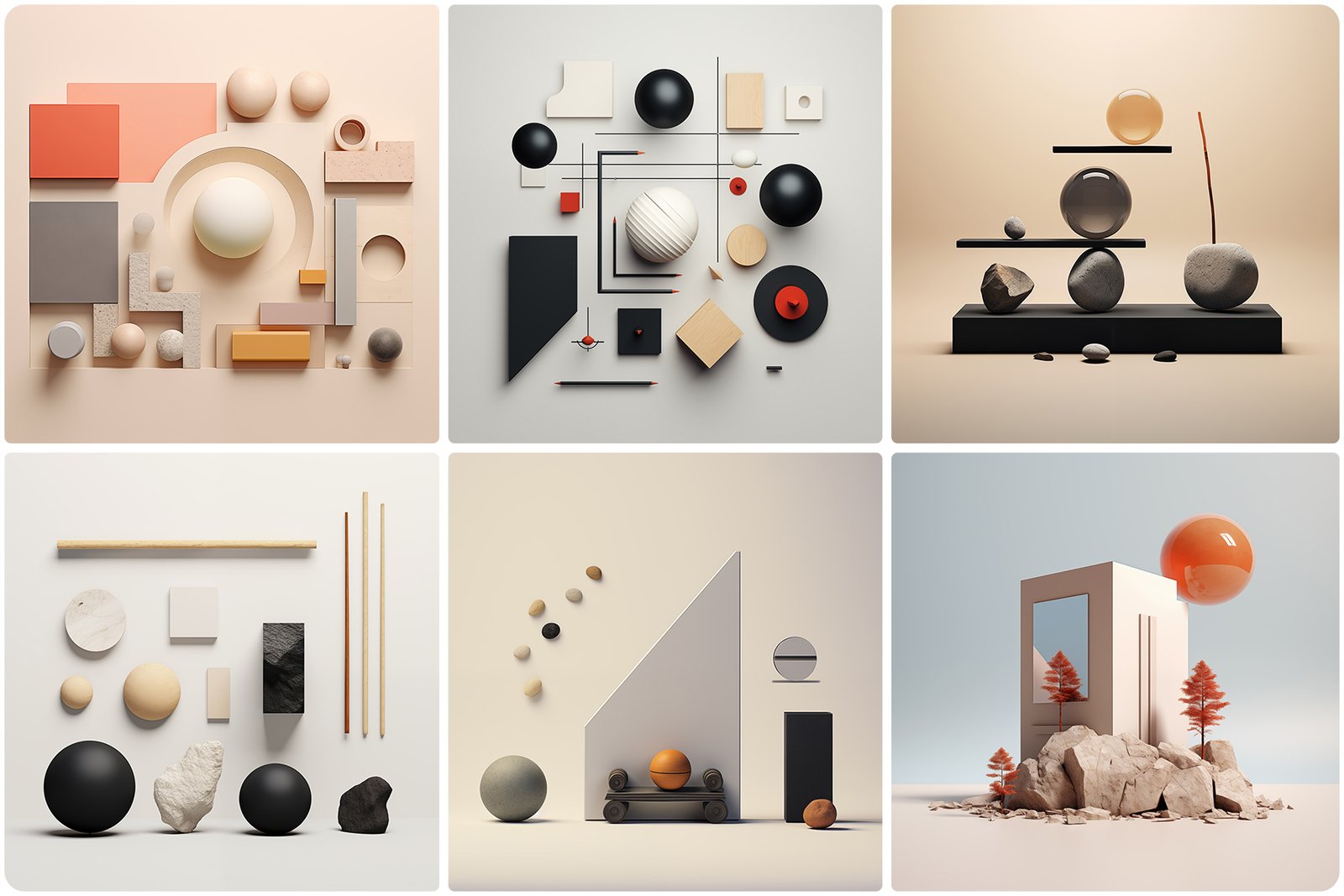 90 Minimalism Art Poster Illustration Backgrounds