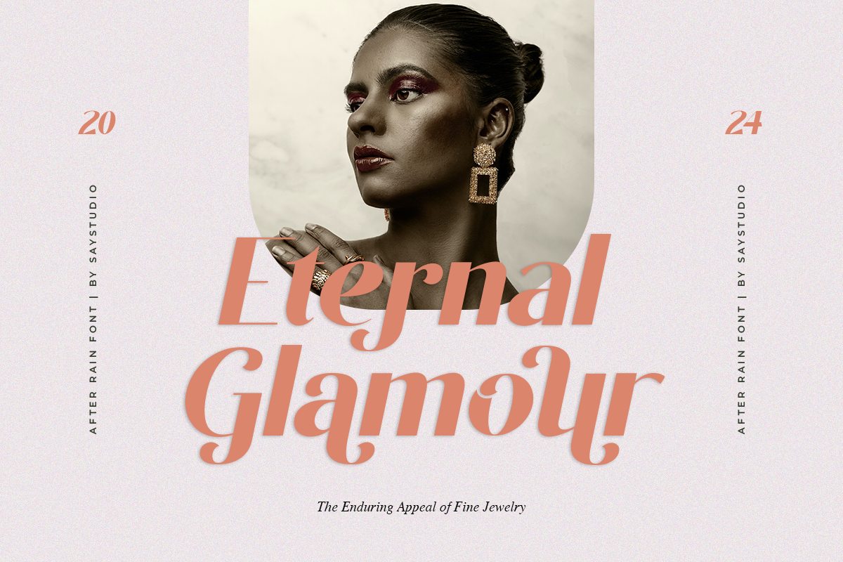 After Rain - Luxury Sans Font