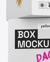 Two Paper Boxes Mockup