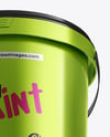 Metallic Bucket Mockup