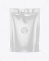 Glossy Stand Up Pouch Mockup