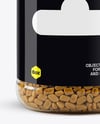Plastic Jar with Fenugreek Seeds Mockup