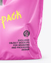 Glossy Stand-Up Pouch Mockup