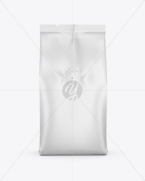 Matte Coffee Bag Mockup