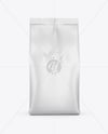 Matte Coffee Bag Mockup