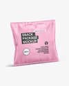 Kraft Paper Snack Package Mockup