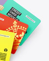 Three Credit Cards Mockup