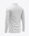 ¼ Zipper Mock Neck Long Sleeve Jersey