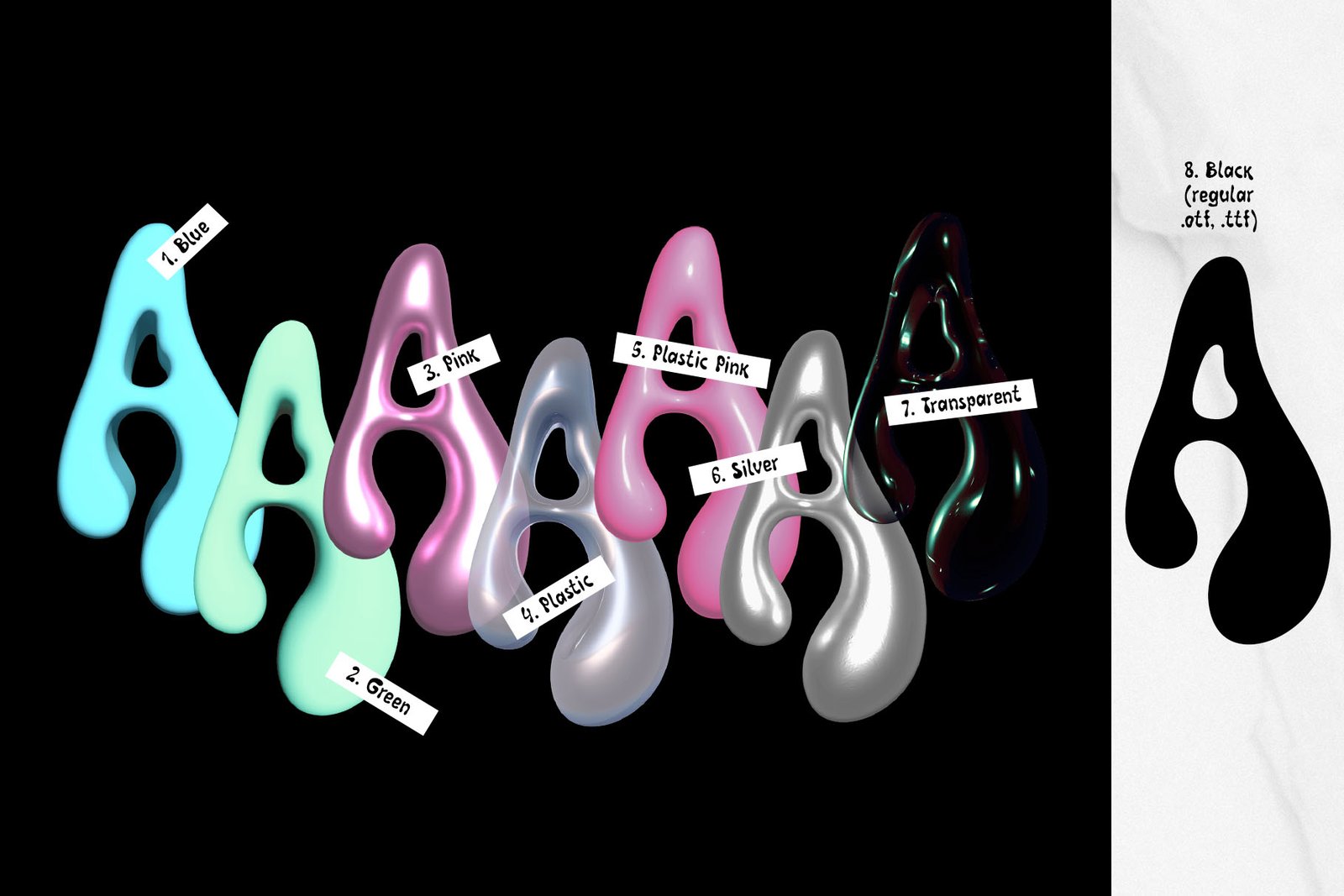 Great Groove, an SVG font