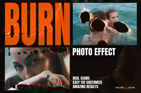 Burned Photo Effects - Textures