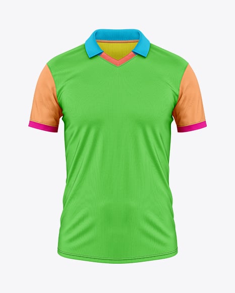 Soccer Polo Jersey Mockup