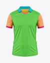 Soccer Polo Jersey Mockup