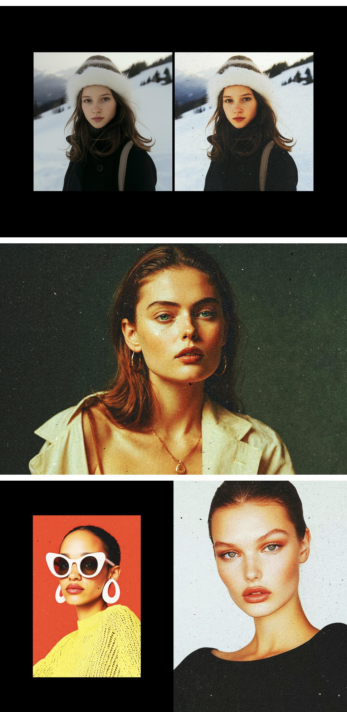 Vintage Glow Photo Effect