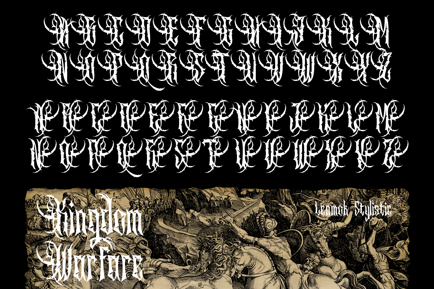 Lenmok - Blackletter Font