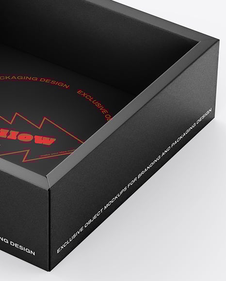 Paper Box Mockup