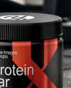 Protein Jar Mockup