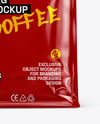 Glossy Coffee Bag Mockup