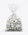 Plastic Bag With Dumplings Mockup