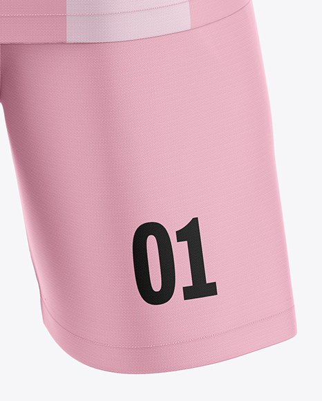 Kids Sports Kit Mockup - Back View