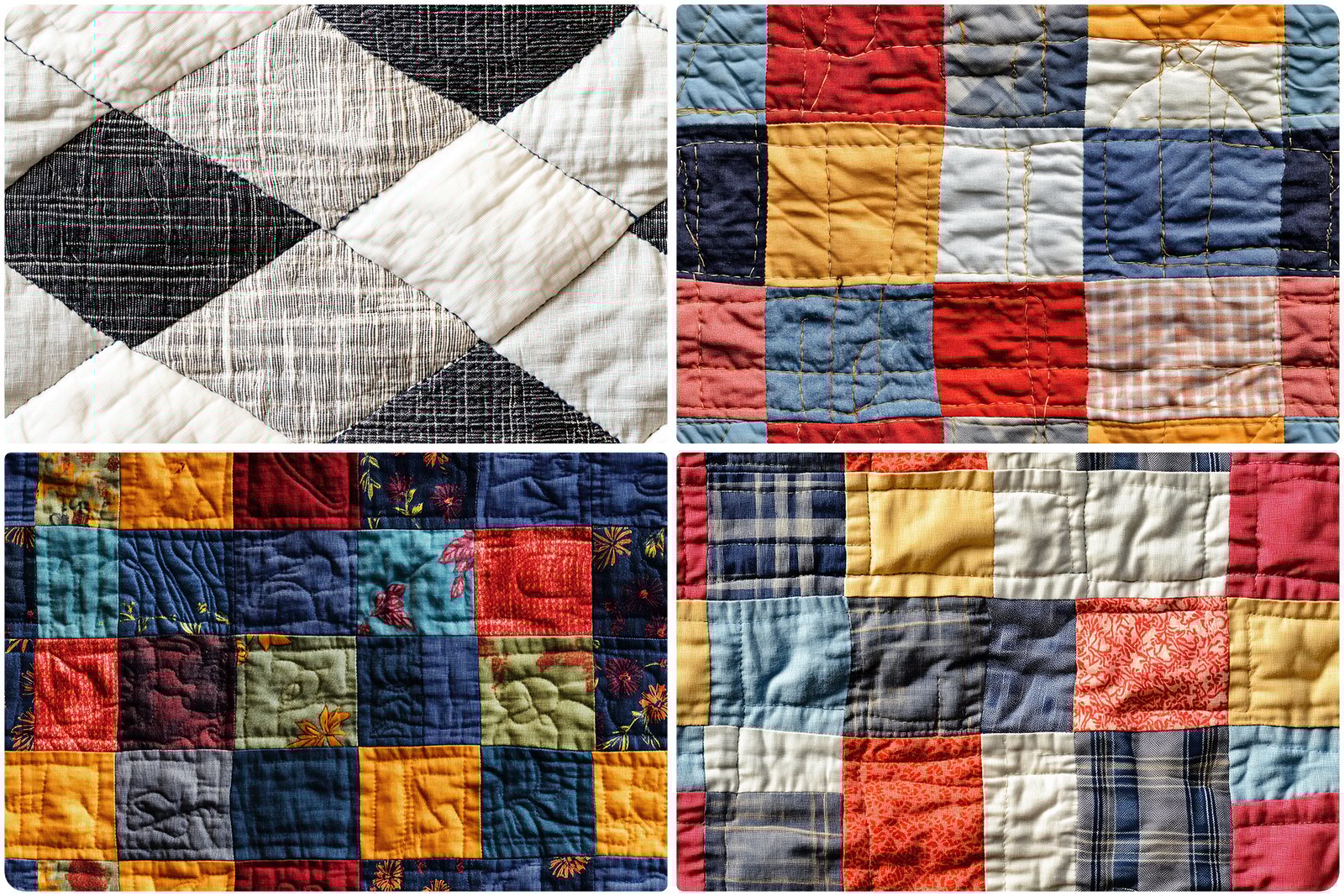 30 Quilting Texture Backgrounds