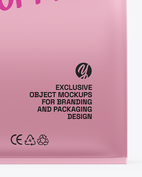 Coffee Bag Mockup – Front View