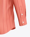Men's Long Sleeve Shirt Mockup - Half Side View