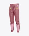 Heather Men’s Pants Mockup - Half Side View