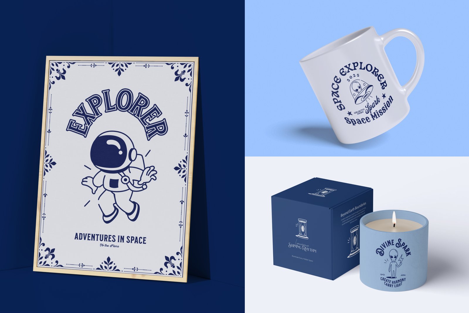 Space Drawing Art Set