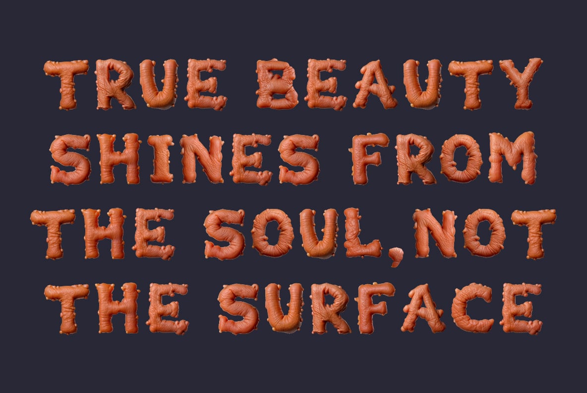 Ugly Skin Font