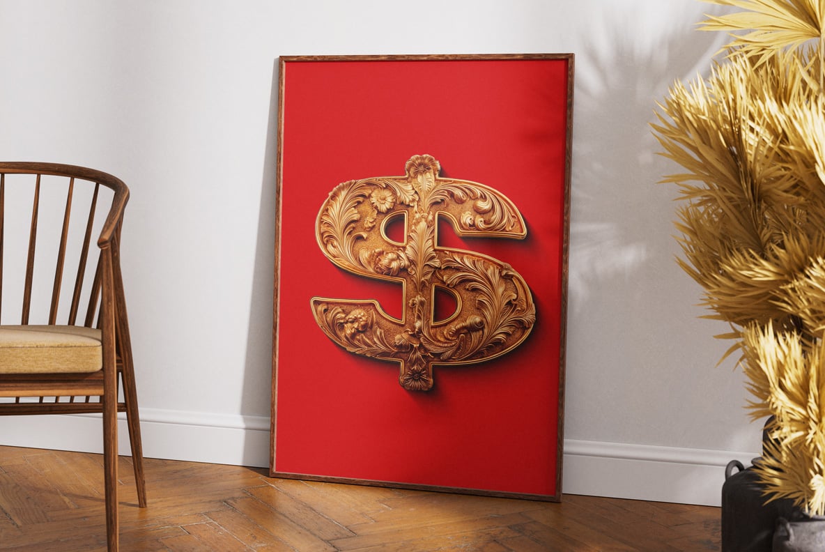 Gold Baroque Font