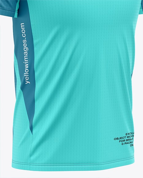 Raglan Short Sleeve Jersey Mockup