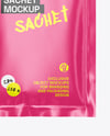 Matte Sachet Mockup
