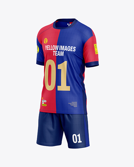Soccer Kit Mockup - Half Side View - Men's+Full+Soccer+Kit+Mockup+-+Half+Side+View+-+Download+...