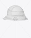 Twill Bucket Hat Mockup - Side View