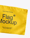 Flag in a Hand Mockup