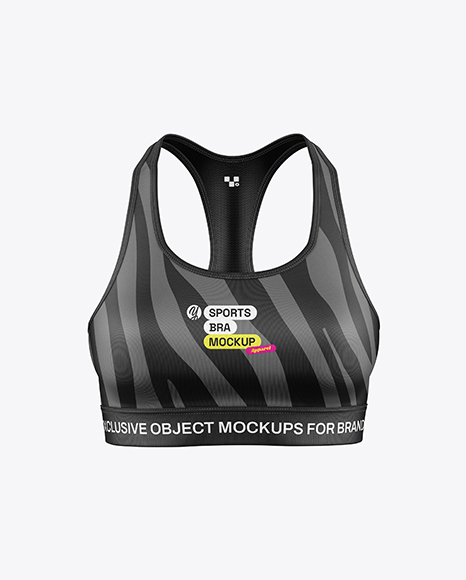 Women's Sports Bra Mockup