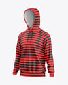 Men's Hoodie Mockup - Half Side View