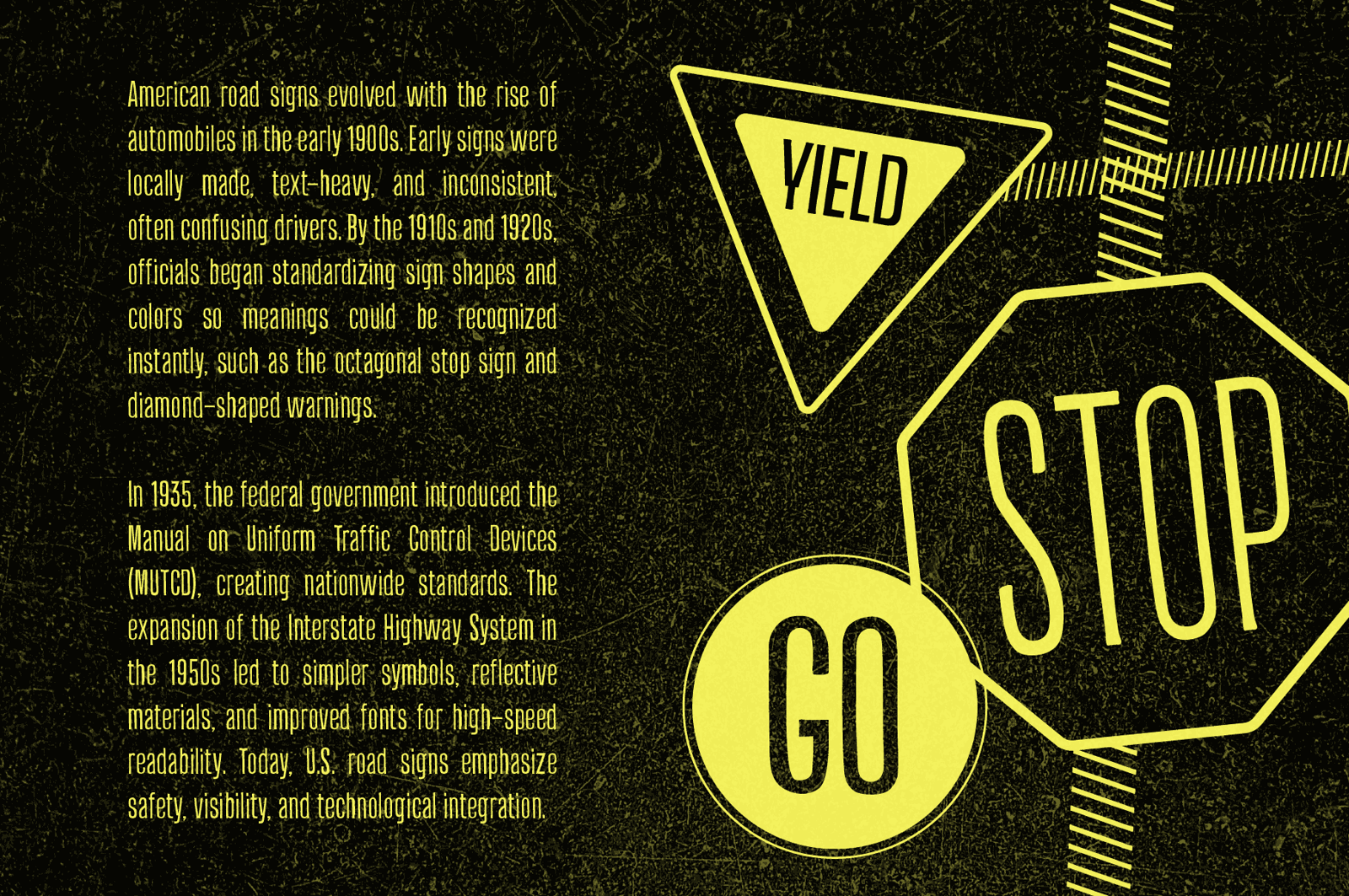 Off Ramp - An Industrial Sans-Serif Font Inspired by Roadside Lettering