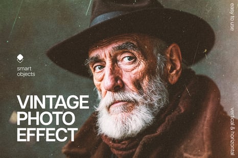 Cinematic Vintage Photo Effect - Add-Ons